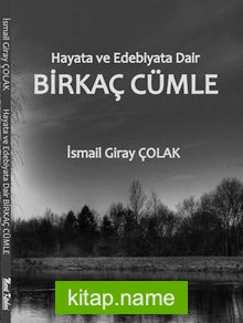 Hayata ve Edebiyata Dair Birkaç Cümle