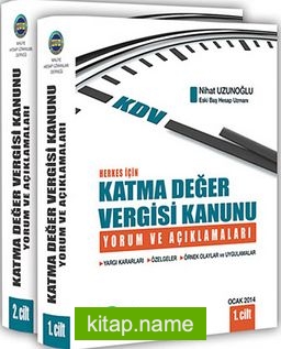 Herkes İçin Katma Değer Vergisi Kanunu Yorum ve Açıklamaları (2 Cilt Takım)