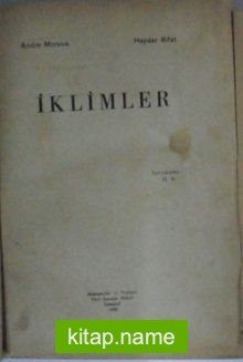 İklimler Kod: 10-H-9