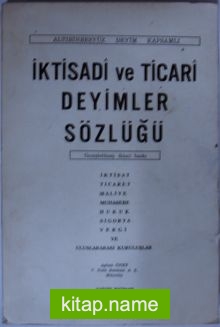 İktisadi ve Ticari Deyimler Sözlüğü KOD: 12-B-8