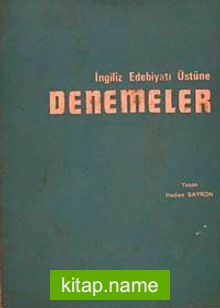 İngiliz Edebiyatı Üstüne Denemeler (5-D-38)