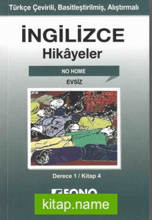 İngilizce -Türkçe Evsiz (1-D) Hikaye Kitabı