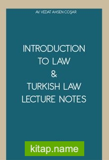 Introduction To Law Turkish Law Lecture