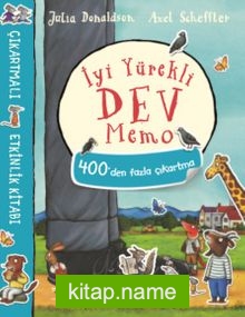 İyi Yürekli Dev Memo / Çıkartmalı Etkinlik Kitabı