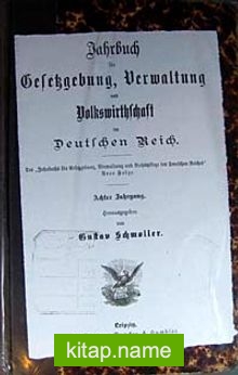 Jahrbuch für Belekgebung Verwaltung und Volkswirthfdjoft (6-C-10)