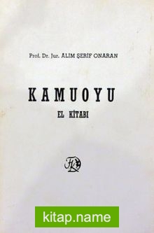 Kamuoyu El Kitabı (1-H-80)