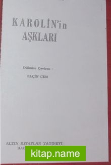 Karolin’in Aşkları (2-F-44)