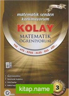 Kolay Matematik Öğreniyorum -3