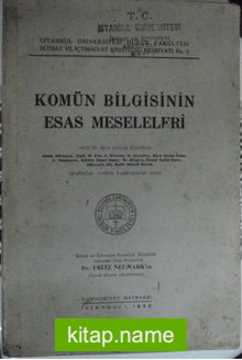 Komün Bilgisinin Esas Meseleleri (1-F-27)