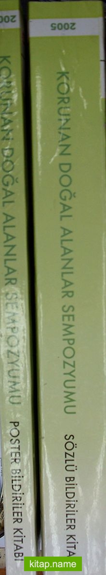 Korunan Doğal Alanlar Sempozyumu 2005 (2Cilt) (2-D-43)