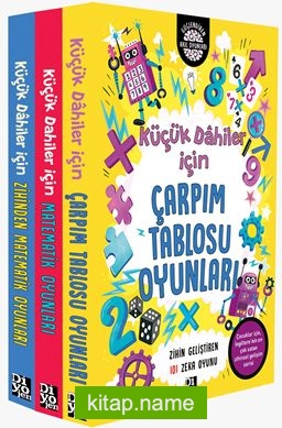 Küçük Dahiler Matematik Seti (3 Kitap)