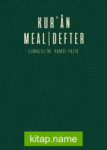 Kur’an Meal Defter