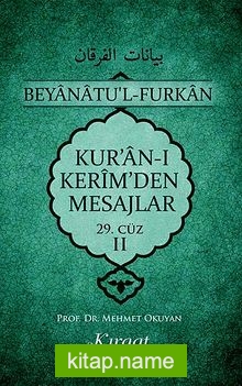 Kur’an-ı Kerim’den Mesajlar 29. Cüz 2