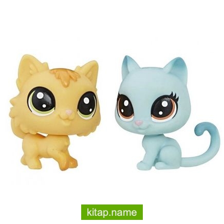 Littlest Pet Shop 2’li Mini Miniş – Kitty-Fluffy (B9389 C1677)