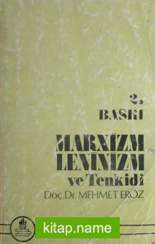 Marxizm Leninizm ve Tenkidi (1-E-60)