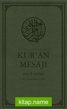 Nüzul Sırasına Göre Kur’an Mesajı Meal-Tefsir Büyük Boy Mushaflı (Arapça Metinli)