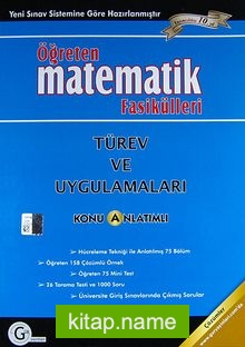 Öğreten Matematik Fasikülleri: Türev ve Uygulamaları Konu Anlatımlı