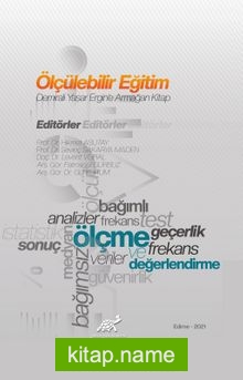Ölçülebilir Eğitim Demirali Yaşar Ergin’e Armağan Kitap