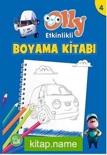 Olly Etkinlikli Boyama Kitabı 4