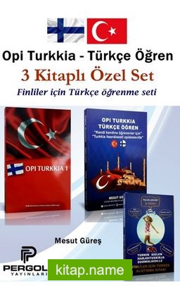Opi Turkkia Türkçe Öğren 3 Kitaplı Özel Set