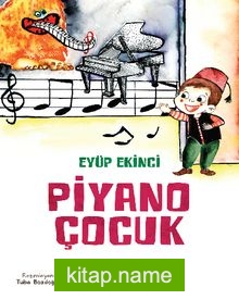 Piyano Çocuk kitap kapağı