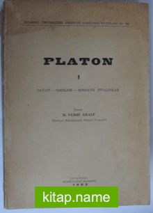 Platon I Hayatı – Eserleri – Sokratik Diyaloglar (Kod:6-B-24)