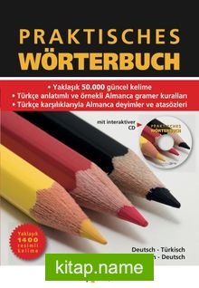 Praktisches Wörterbuch / Almanca – Türkçe ve Türkçe – Almanca 50.000 Kelimelik Büyük Boy İnteraktif Cd’li Sözlük