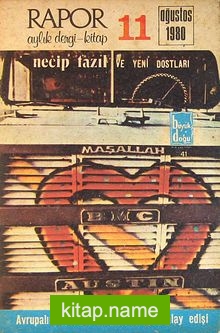 Rapor Aylık Dergi-Kitap 11 Ağustos 1980 (5-E-32)