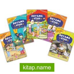 Renklerle Güzel Dinim Boyama Kitabı Set (5 Kitap)