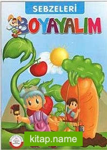 Sebzeleri Boyayalım / Mavi Seri