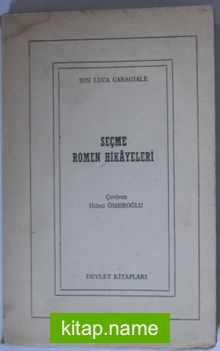 Seçme Romen Hikayeleri (Kod:4-H-27)