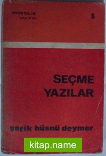 Seçme Yazılar Kod: 10-H-42