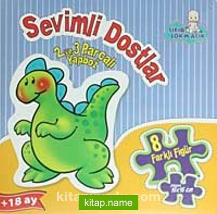 Sevimli Dostlar 2 ve 3 Parçalı Yapboz