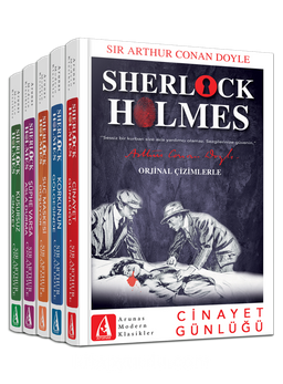 Sherlock Holmes Bütün Hikayeler Set (5 Kitap)