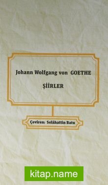 Şiirler / Johann Wolfgang von Goethe