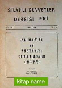 Silahlı Kuvvetler Dergisi Eki Sayı:271 Eylül 1979 (5-E-19)