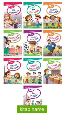Sosyal Becerilerim Serisi (10 Kitap Takım)