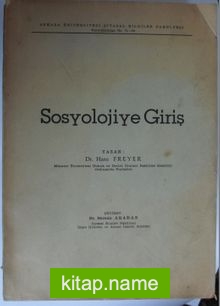 Sosyolojiye Giriş (Kod: 6-B-29)