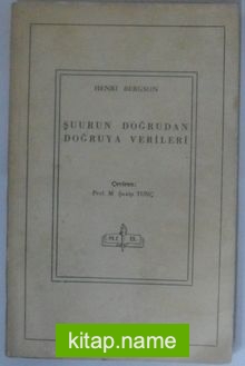 Şuurun Doğrudan Doğruya Verileri Kod: 11-Z-61