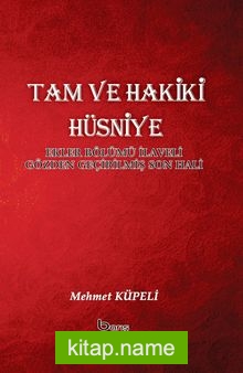 Tam ve Hakiki Hüsniye