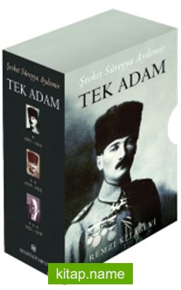 Tek Adam Mustafa Kemal (3 Cilt Takım) (Büyük Boy)