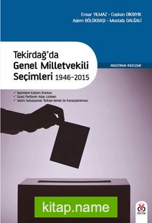 Tekirdağ’da Genel Milletvekili Seçimleri 1946-2015
