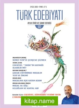 Türk Edebiyatı Aylık Fikir ve Sanat Dergisi Sayı: 563 Eylül 2020