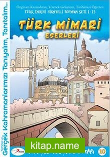 Türk Mimari Eserleri / Hikayeli Boyama Kitabı -10