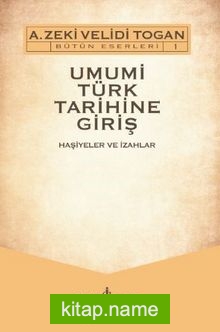 Umumi Türk Tarihine Giriş (2 Cilt) (Dvd’li)