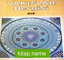 Vakıflar Dergisi (1-F-39)