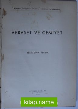 Veraset ve Cemiyet Kod: 12-B-23