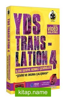 YDS Translation 4 İleri Seviye Renkli Çeviriler