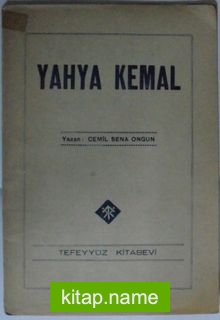 Yahya Kemal Kod: 6-D-47