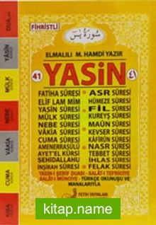 Yasin-i Şerif 3’lü (Cep Boy) (Kod F019)